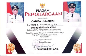foto Kegiatan OSN tingkat Kabupaten dan tingkat pronsi