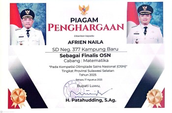 foto Kegiatan OSN tingkat Kabupaten dan tingkat pronsi